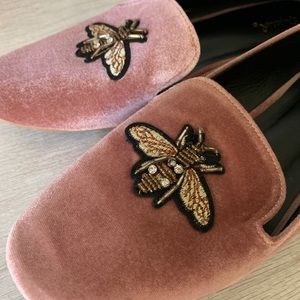 velvet bug flats